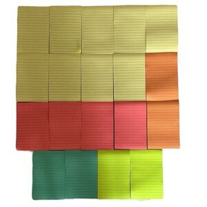 Post-it - Lined Notes (4x6", 19 Pads)‎ - Sticky Writing Pads